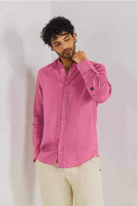 State of Art shirt ls plain linen